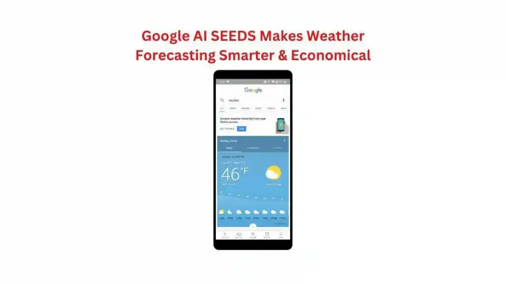 Unleash the power of AI for weather! Google AI SEEDS promises smarter, cheaper forecasting with improved accuracy for temperature, precipitation, & severe weather events.